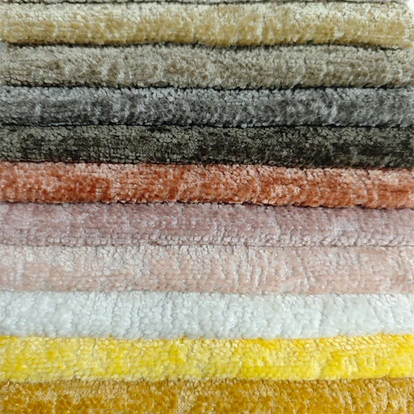 ผ้า Chenille Jacquard โพลีเอสเตอร์ 100% สำหรับผ้าคลุมโซฟา