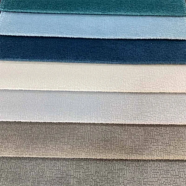 ผ้าโซฟา Chenille ทึบธรรมดา