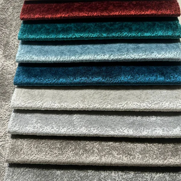 ผ้าโซฟากำมะหยี่ส่องแสง